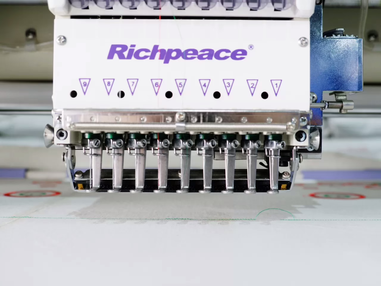 Richpeace Computerized Cap/Tubular Embroidery Machine - Image 21