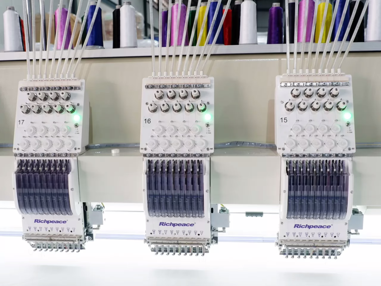 Richpeace Computerized Cap/Tubular Embroidery Machine - Image 15