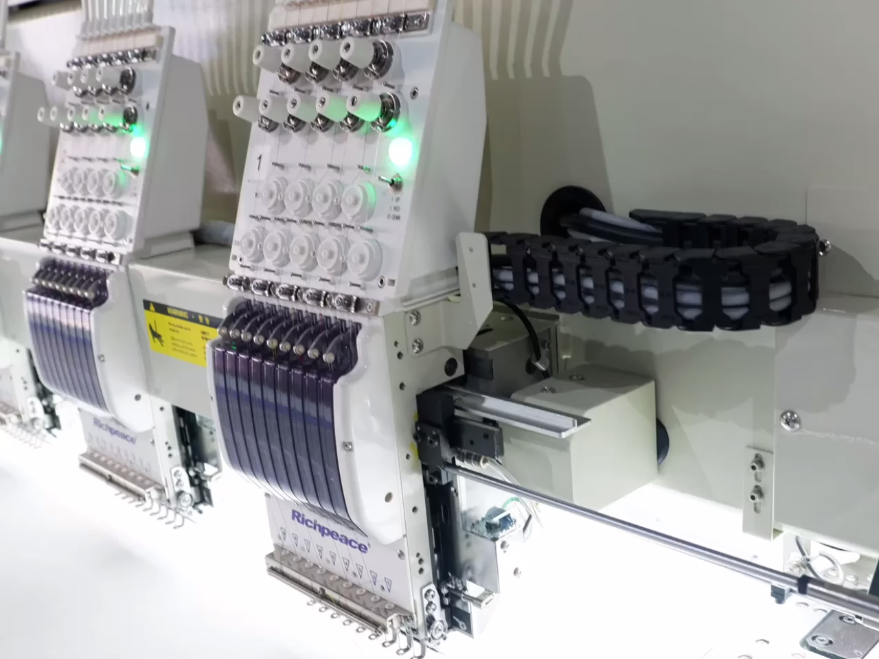 Richpeace Computerized Cap/Tubular Embroidery Machine - Image 13