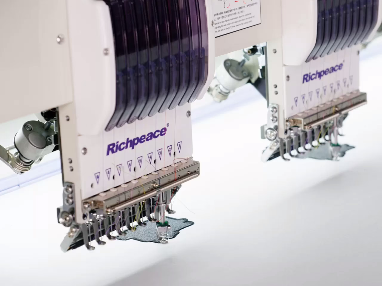 Richpeace Computerized Cap/Tubular Embroidery Machine - Image 5