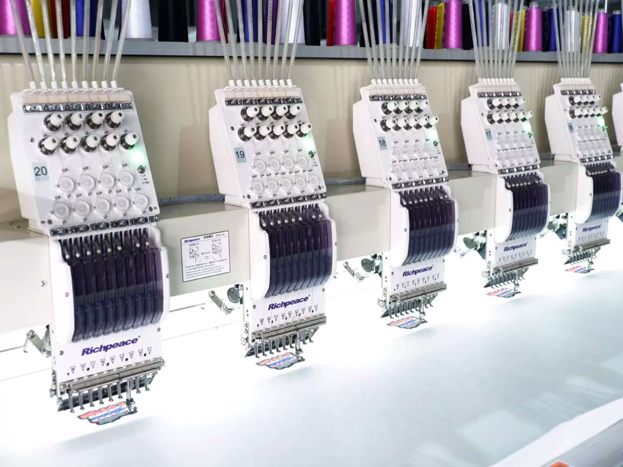 Richpeace Computerized Cap/Tubular Embroidery Machine - Image 4