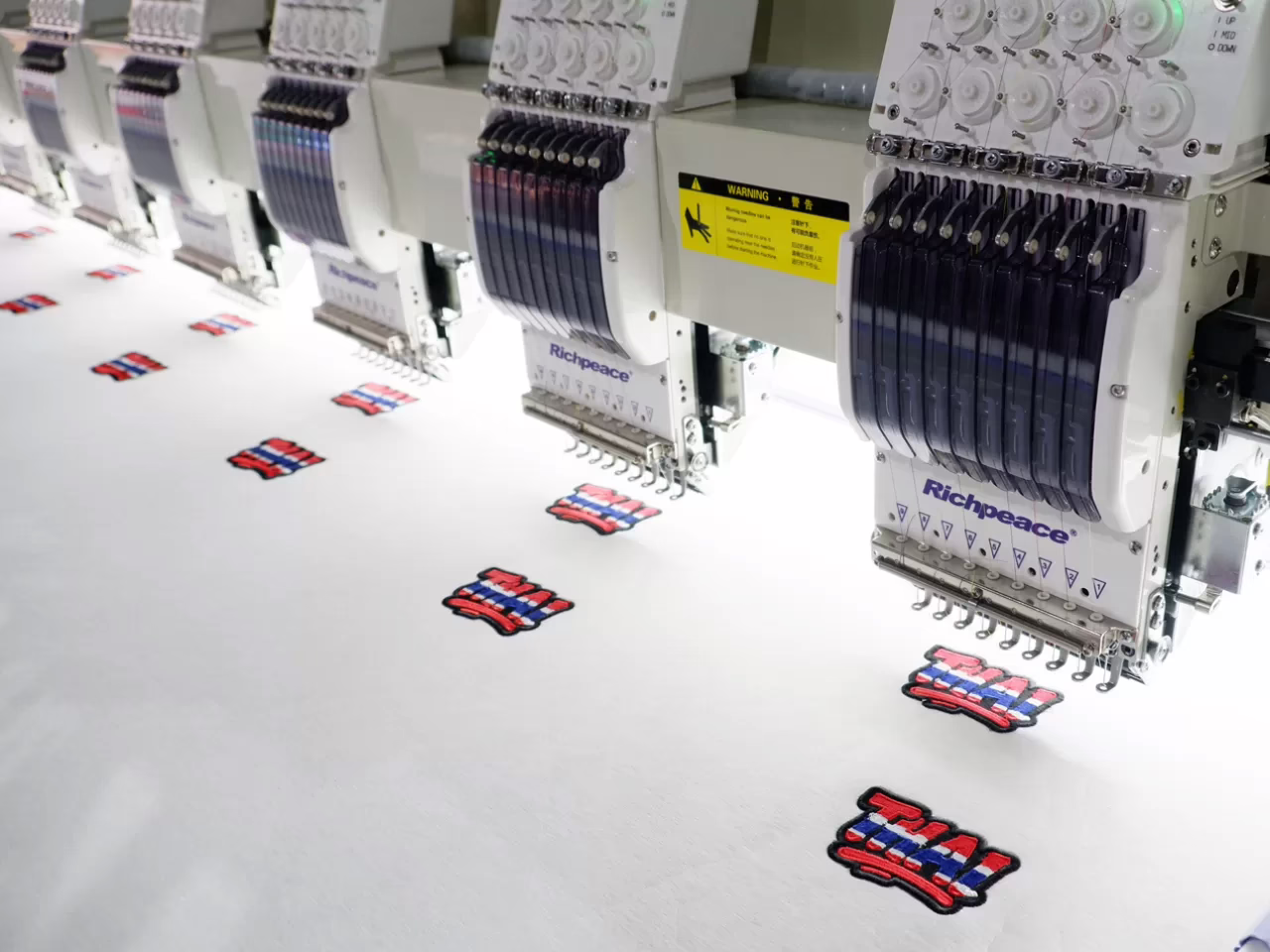 Richpeace Computerized Cap/Tubular Embroidery Machine - Image 3