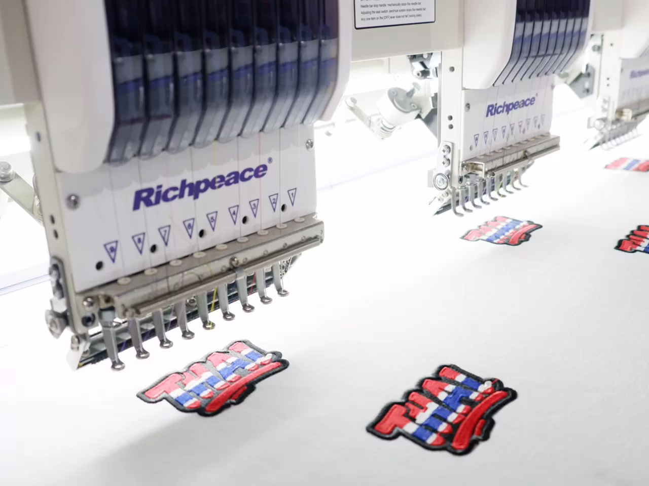 Richpeace Computerized Cap/Tubular Embroidery Machine - Image 25