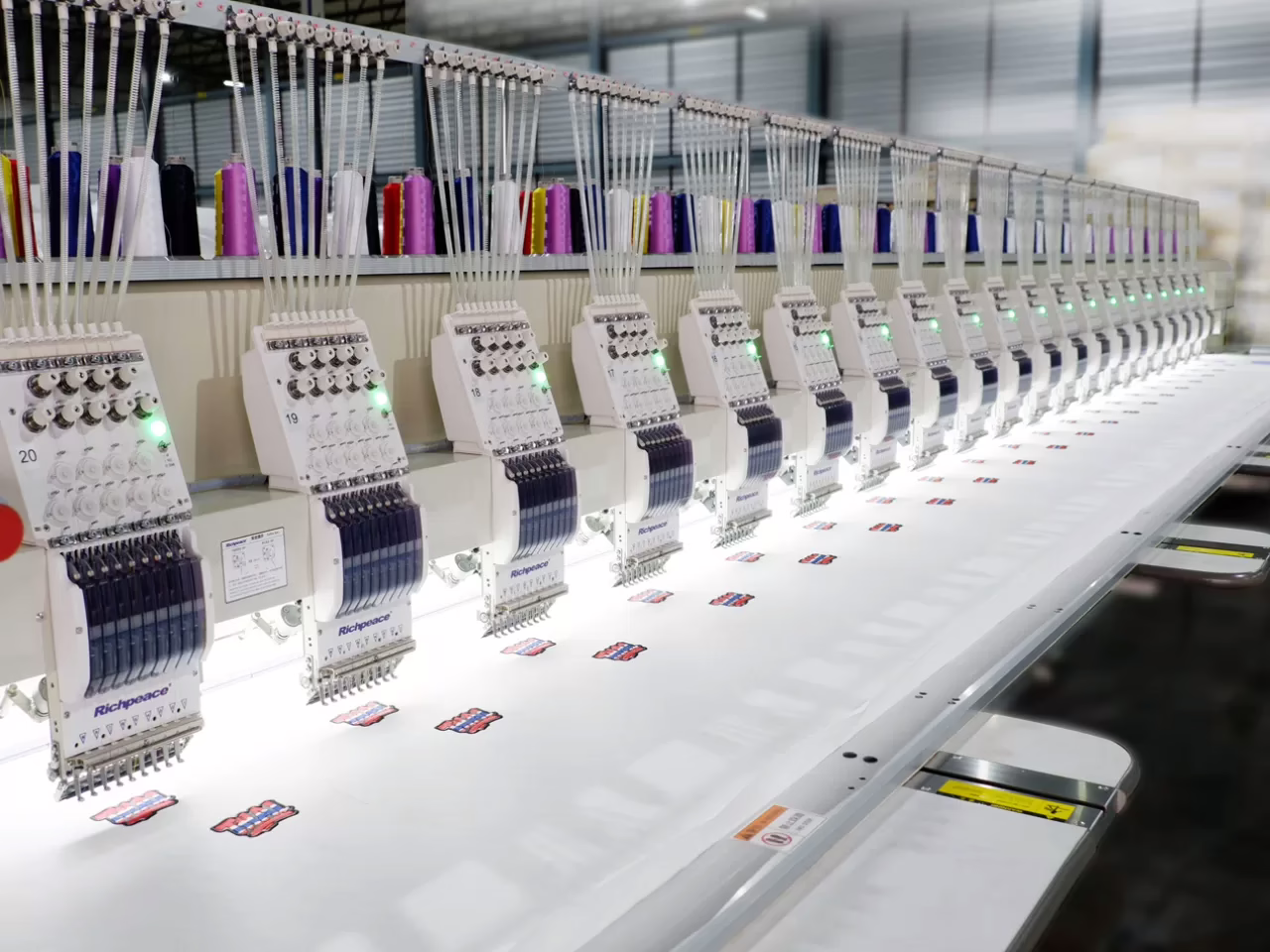 Richpeace Computerized Cap/Tubular Embroidery Machine - Image 24