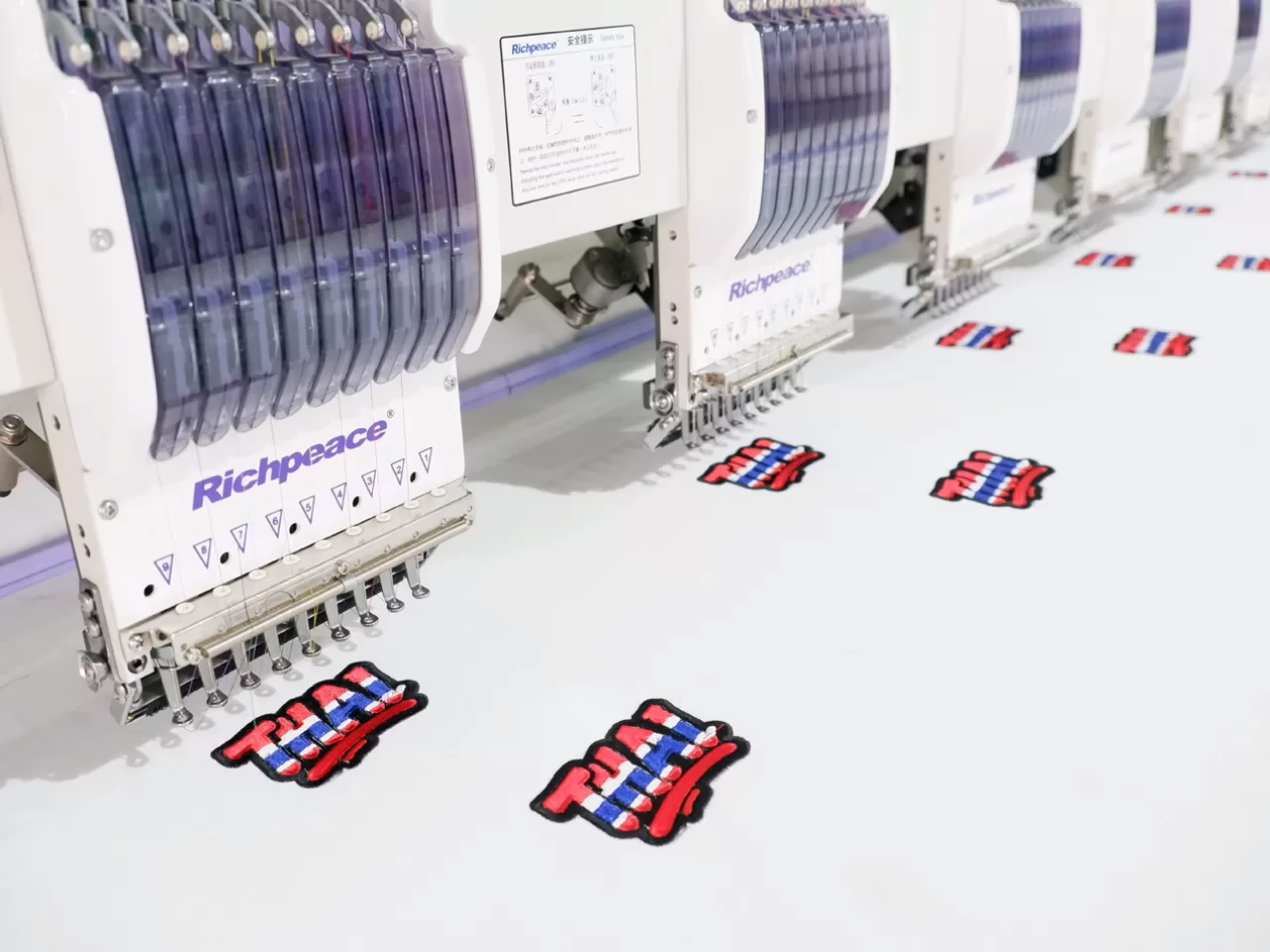 Richpeace Computerized Cap/Tubular Embroidery Machine - Image 22