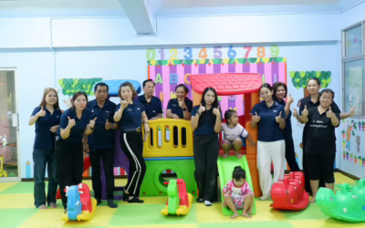 คณะผู้บริหารและพนักงานกิจมีชัยเดินหน้ากิจกรรมเพื่อสังคมต่อเนื่องเป็นปีที่ 3 ณ ศูนย์พัฒนาเด็กเล็กวัดปทีปพลีผล